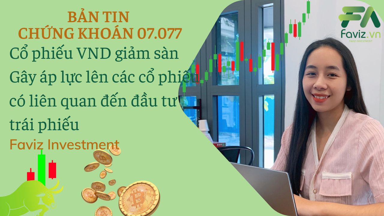 Phiên giảm điểm bất ngờ của thị trường khi cổ phiếu VND bị bán sàn