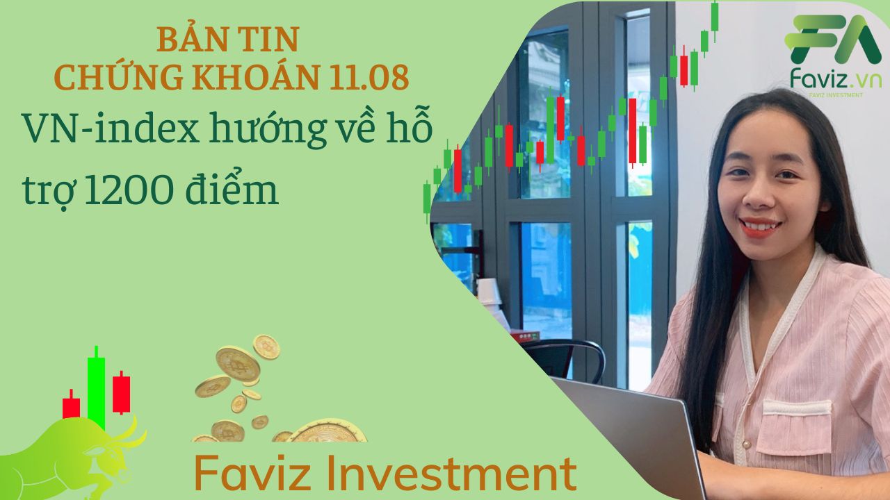 Trước giờ giao dịch: VN-index hướng về hỗ trợ 1200 điểm