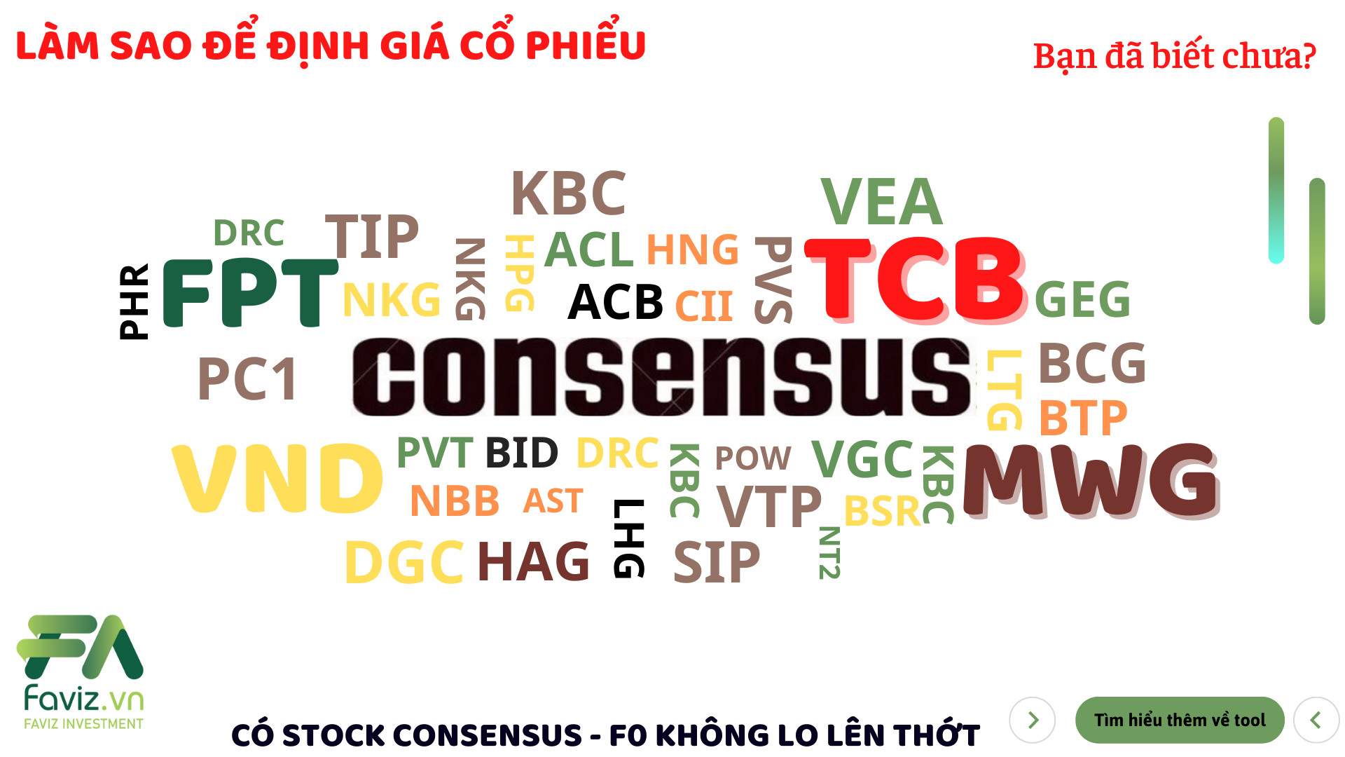 Hướng dẫn sử dụng công cụ Stock Consensus để tìm hiểu nhận định từ các Công ty Chứng khoán lớn