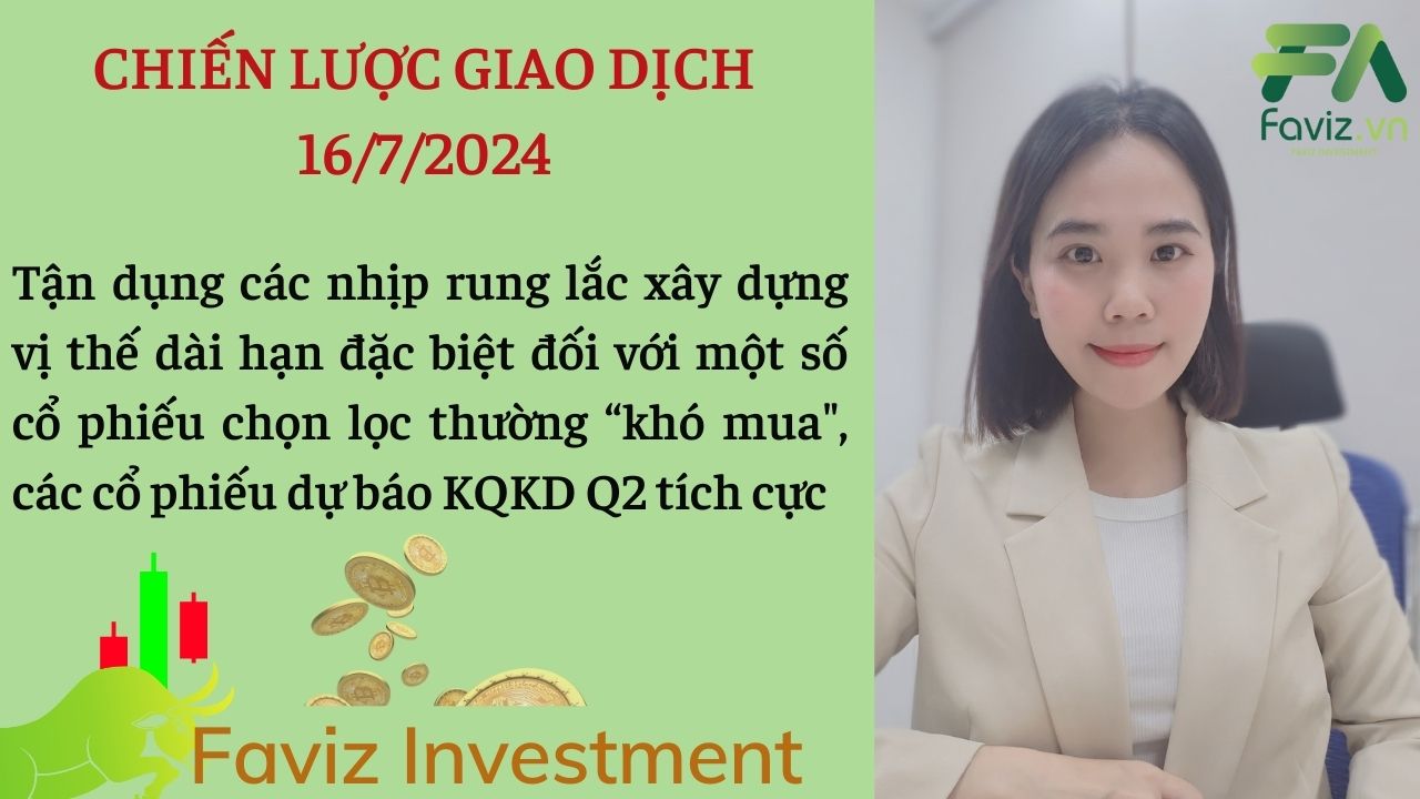 Chiến lược giao dịch 16- 7- 2024