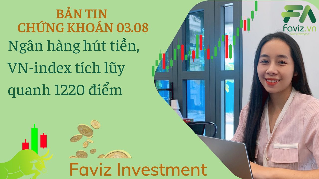 Trước giờ giao dịch: Ngân hàng hút tiền, Index tích lũy quanh 1220 điểm