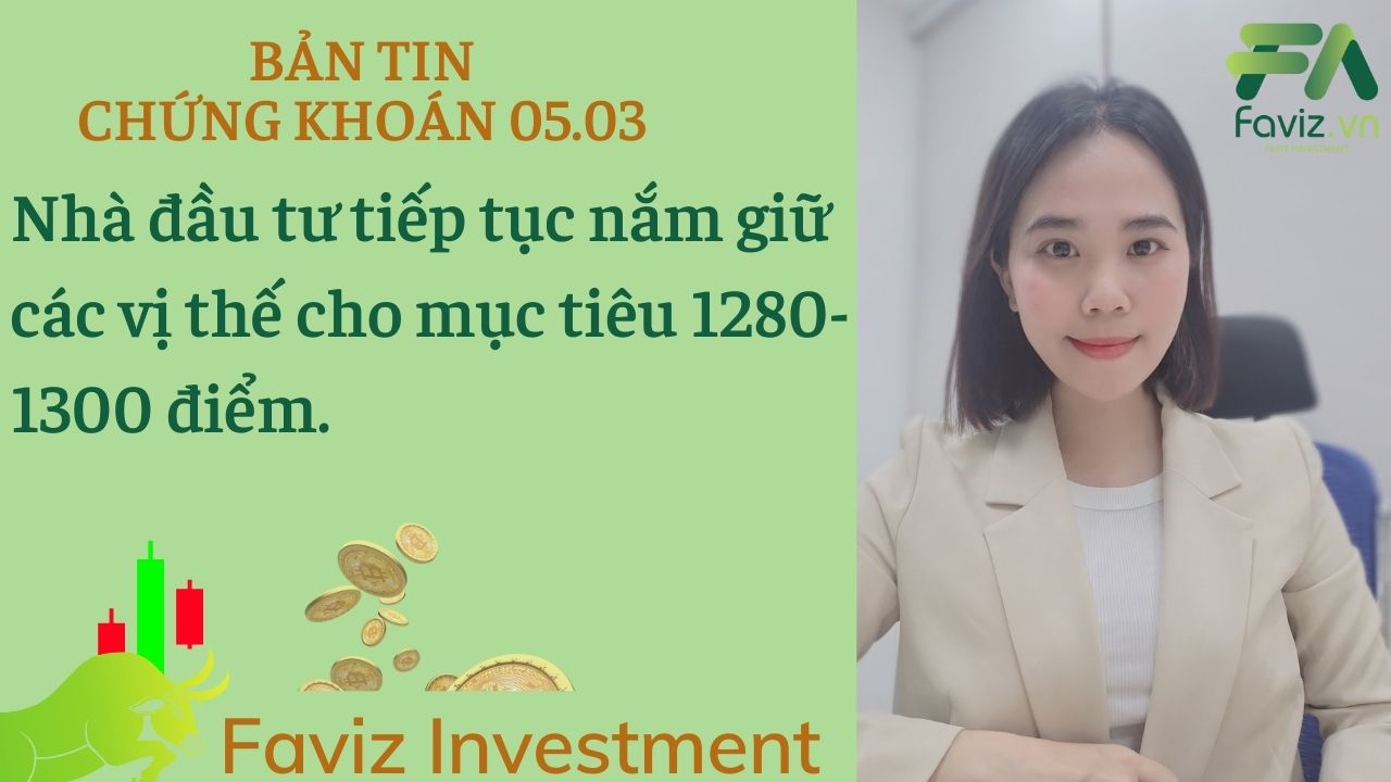 05/03/2024 Xu hướng tăng vẫn duy trì vững chắc nhờ dòng tiền xoay vòng liên tục