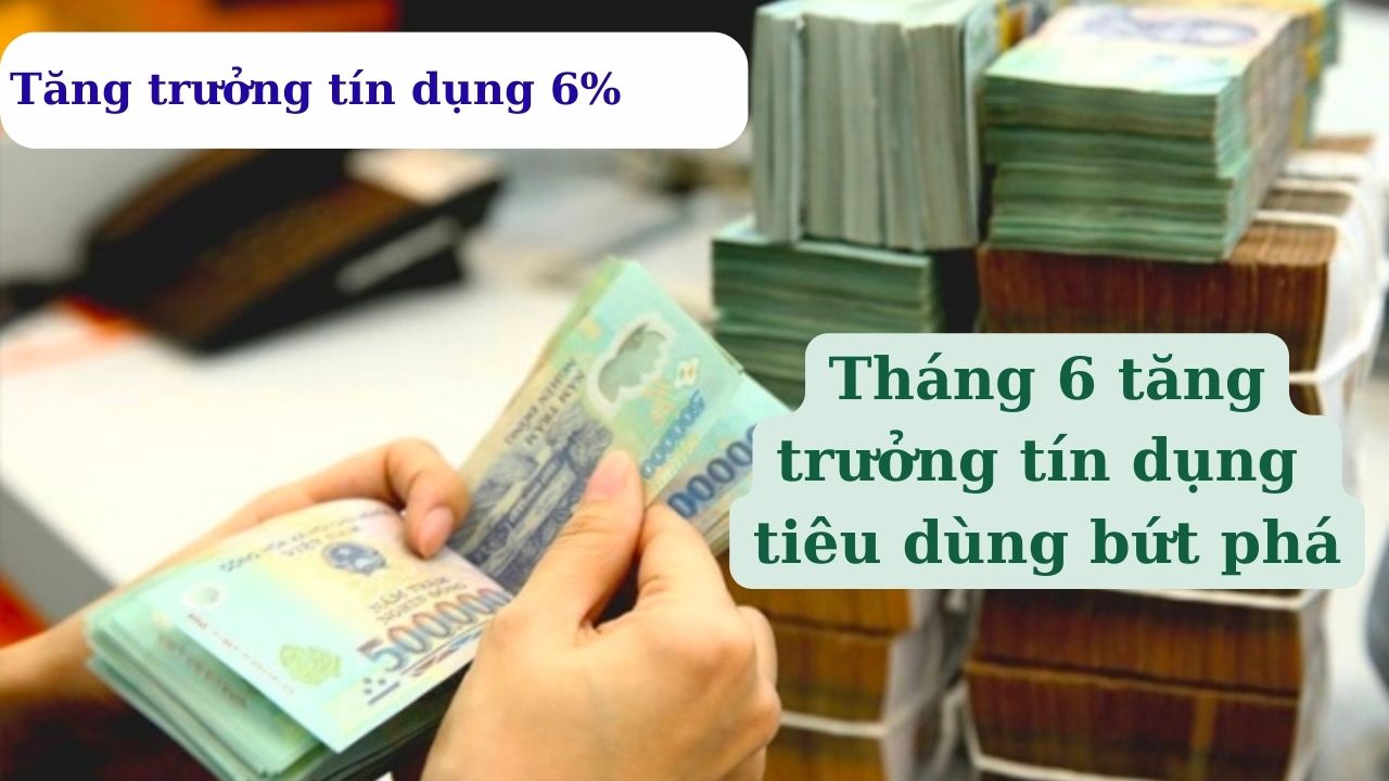 Tăng Trưởng Tín Dụng 6 Tháng Đầu Năm 2024 và Sự Bứt Phá của Tháng 6: Triển Vọng Kinh Tế Tươi Sáng