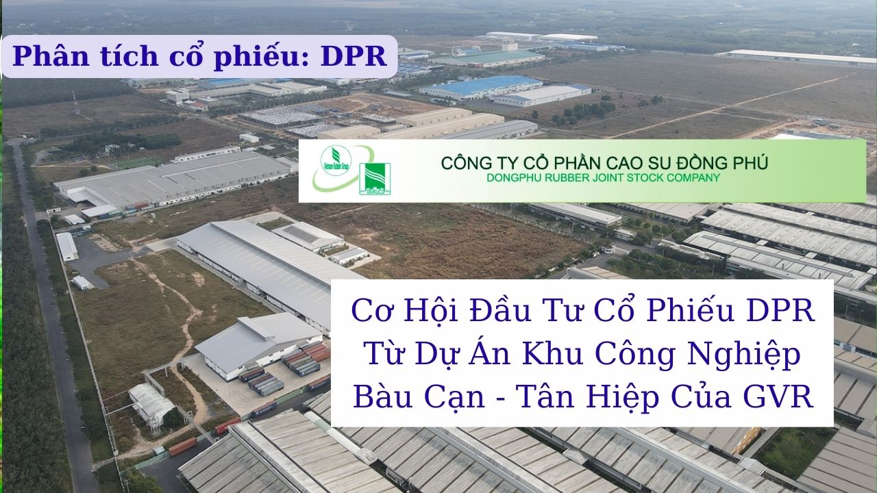 Cơ Hội Đầu Tư Cổ Phiếu DPR Từ Dự Án Khu Công Nghiệp Bàu Cạn - Tân Hiệp Của GVR