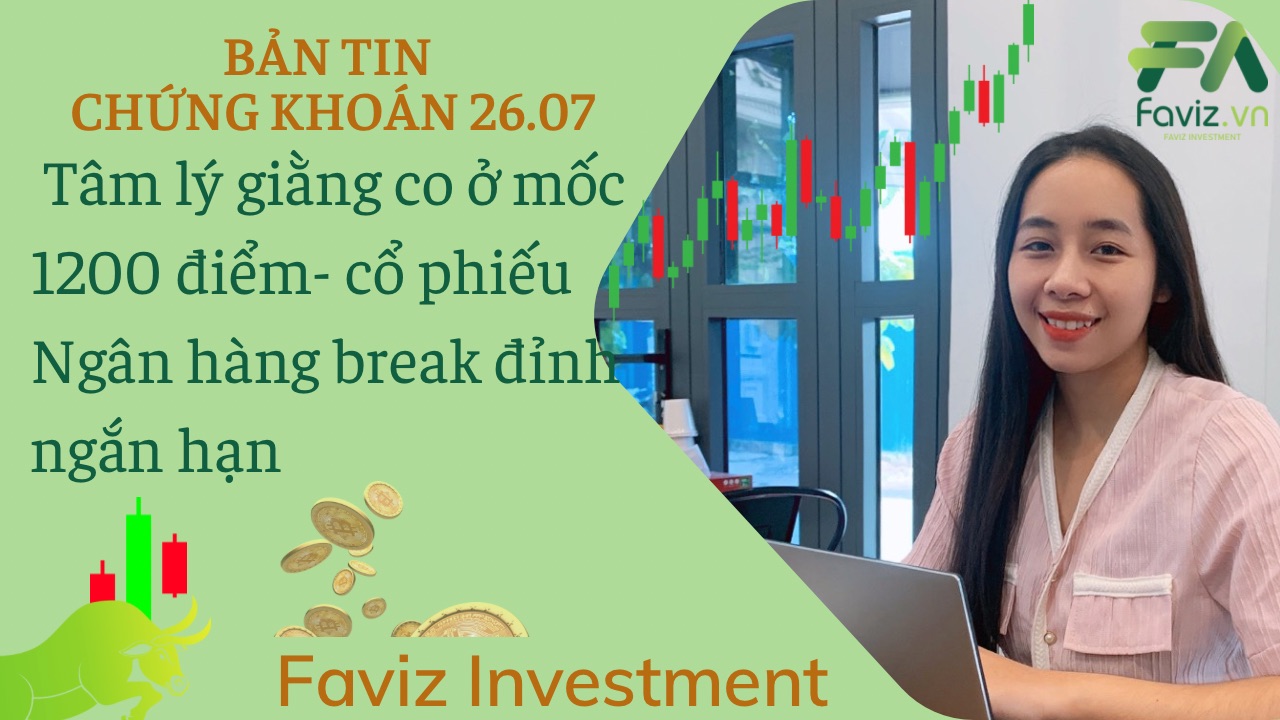 Trước giờ giao dịch: Tâm lý giằng co ở mốc 1200 điểm