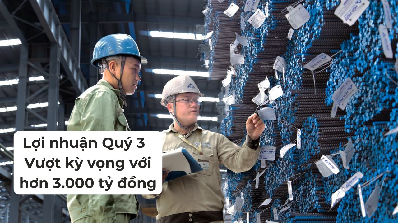 Hết quý 3/2024 Hòa Phát đạt 92% kế hoạch lợi nhuận năm